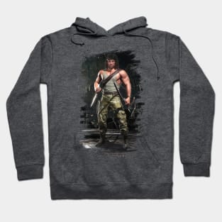 Mortal Kombat 11 Rambo Print - 57212112 Hoodie